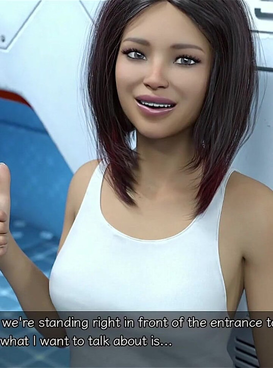 Stranded in Space - Planning a Threesome with Bisexual Girl Next Door