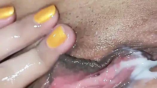 Hot Indian Mumbai girl masturbating pussy with her fingers