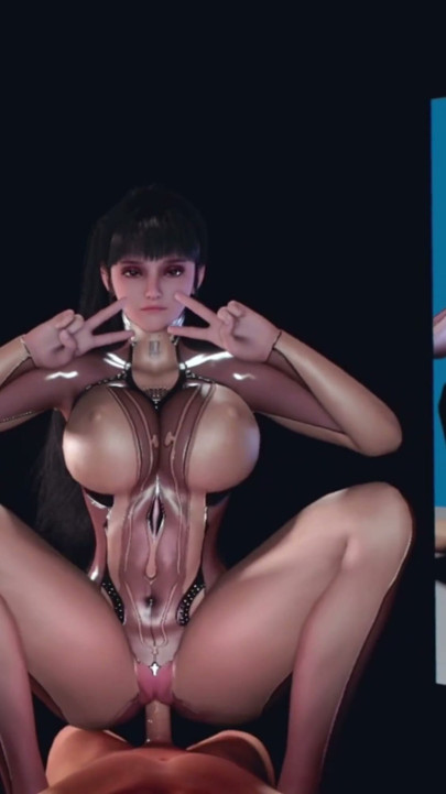 Eve скаче на твоєму члені — 3D хентай-кремпай анімація від VirtualHeaven | Кліп 2