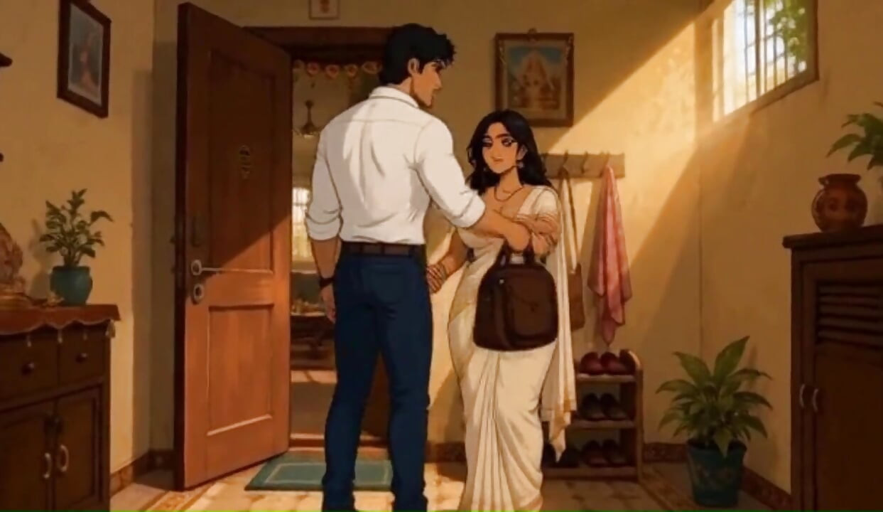 Sex - Desi kone i Saree bliver creampied af Big Cock mand
