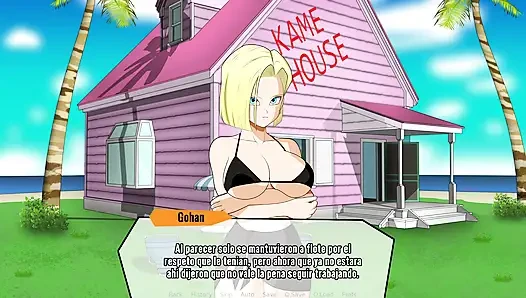 Hybrid Eroventures - Bikini Mini dari Android 18 yang Provokatif