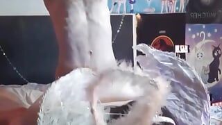 Fallen Angel Fucked Doggy with Wings