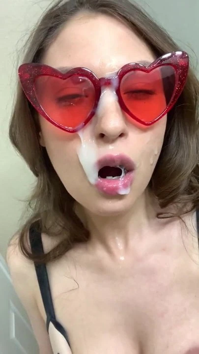 cumshot on face