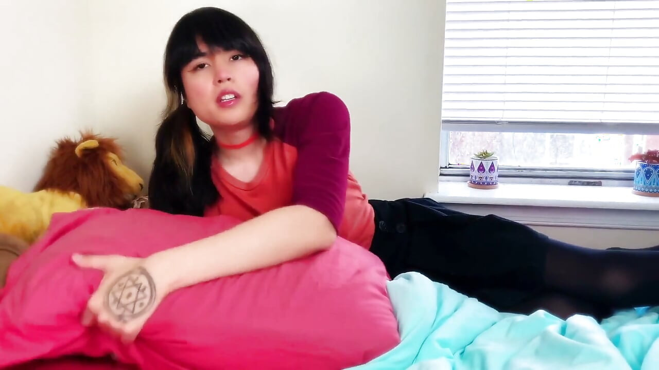 Trans tsundere: bully femdom JOI