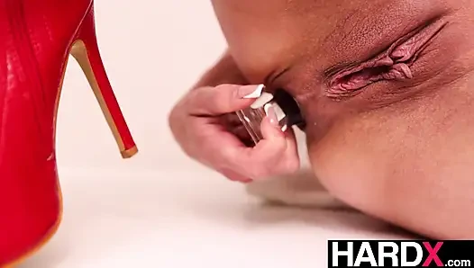 HARDX - MILF Alexis James Expands Her Anal Horizons - Vince Karter’s Massive Dick Ruins Her Holes