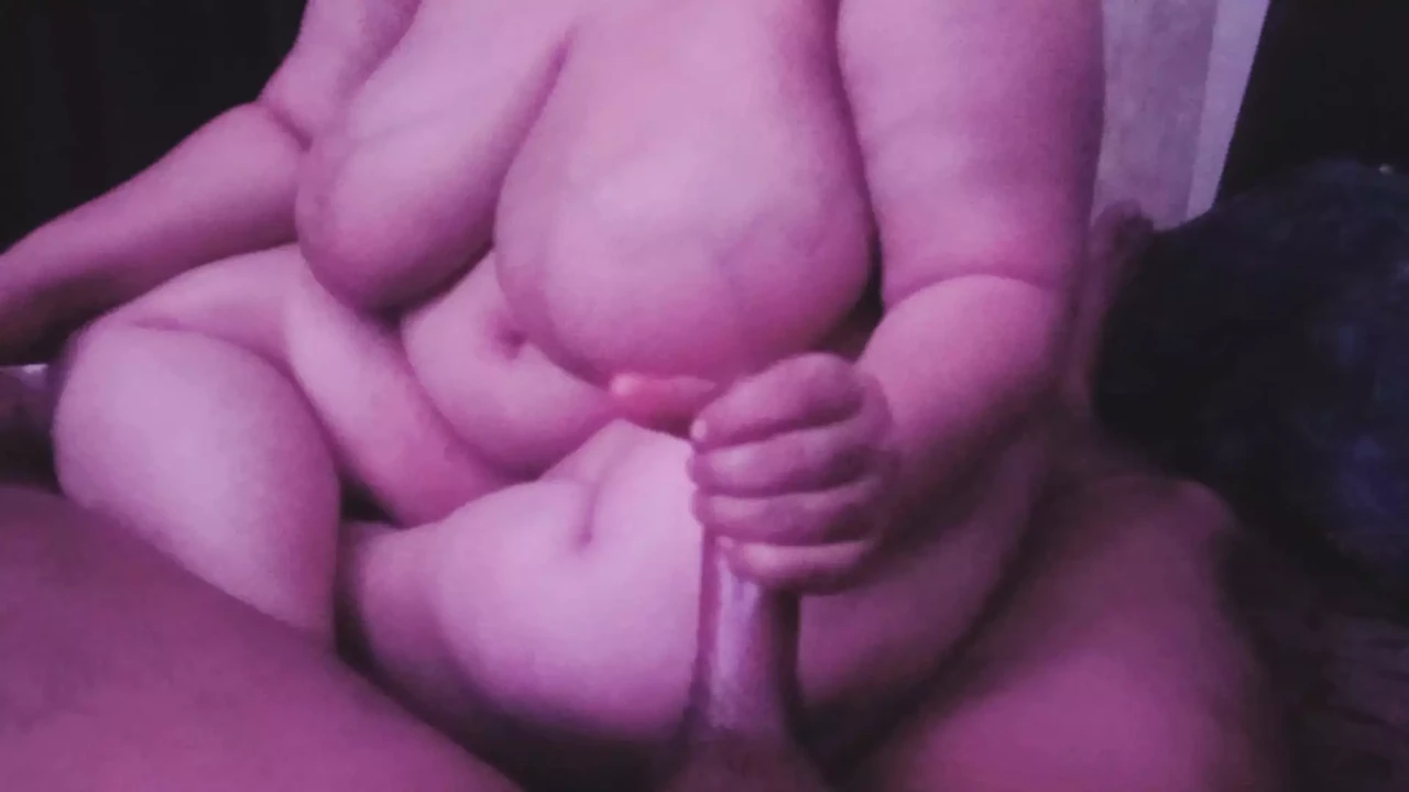 Indian Bbw Girlfriend Giving Hand Job to get her job
