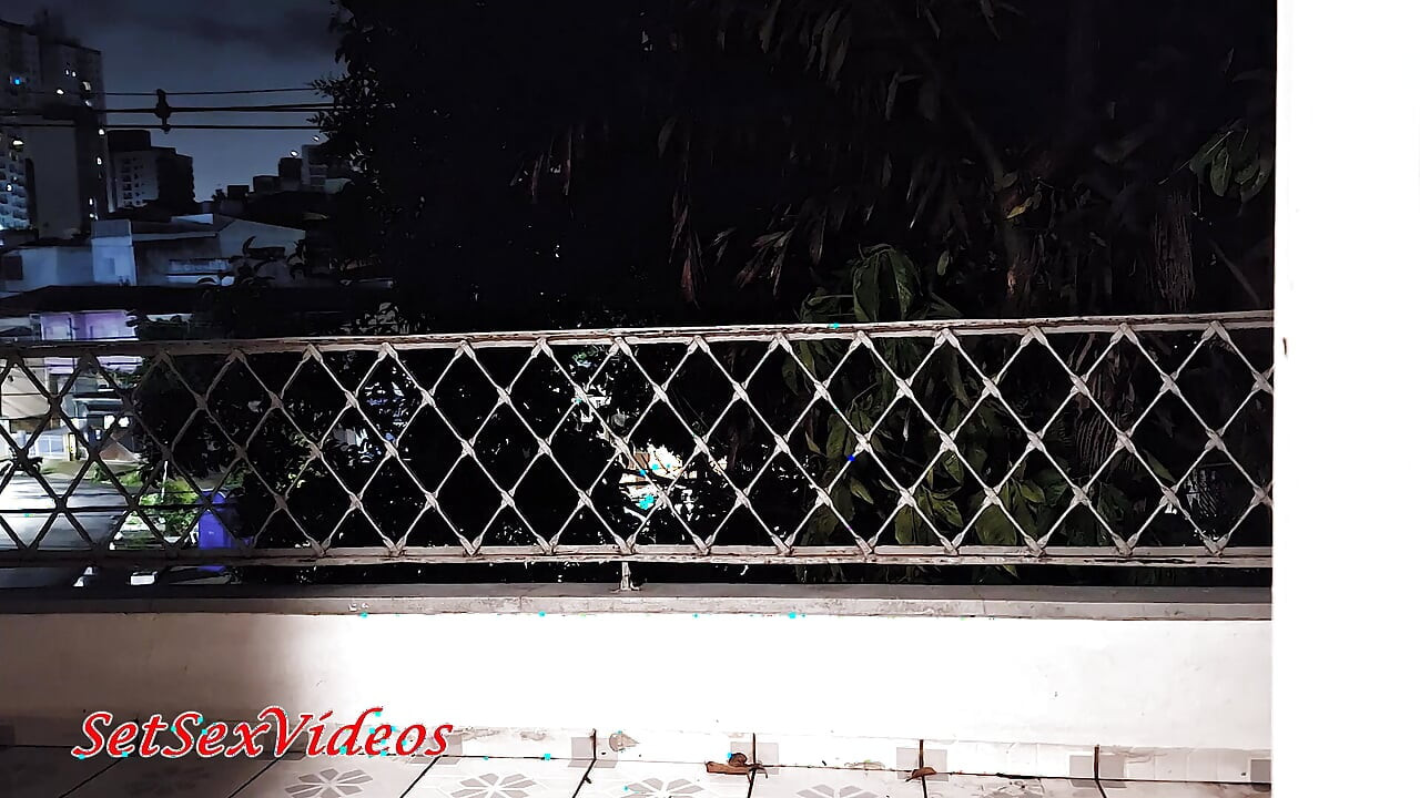 Biel Blondeliberal on the Balcony, on All Fours and Cumming in Her Mouth