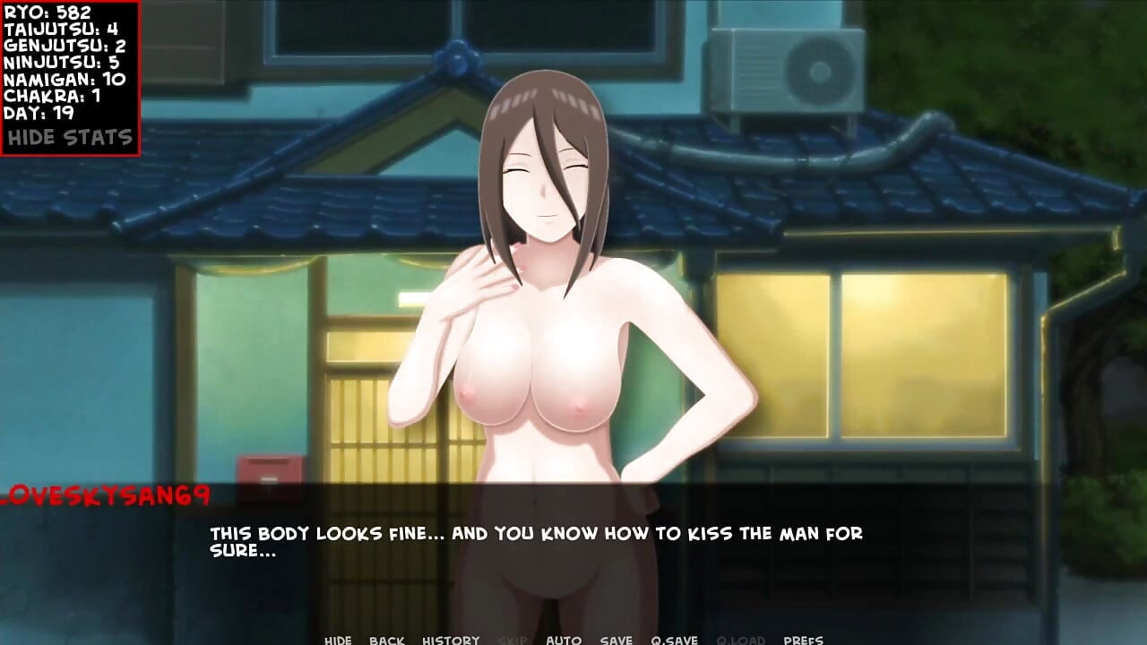 Sarada Training V2.2 Part 4 Playing with Boobs by Loveskysan69