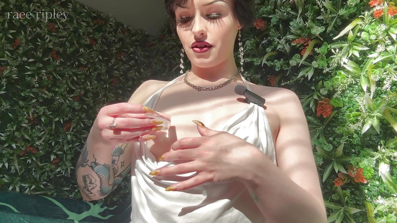 Ice Play on Elegant Alt Sluts Nipples & Pussy