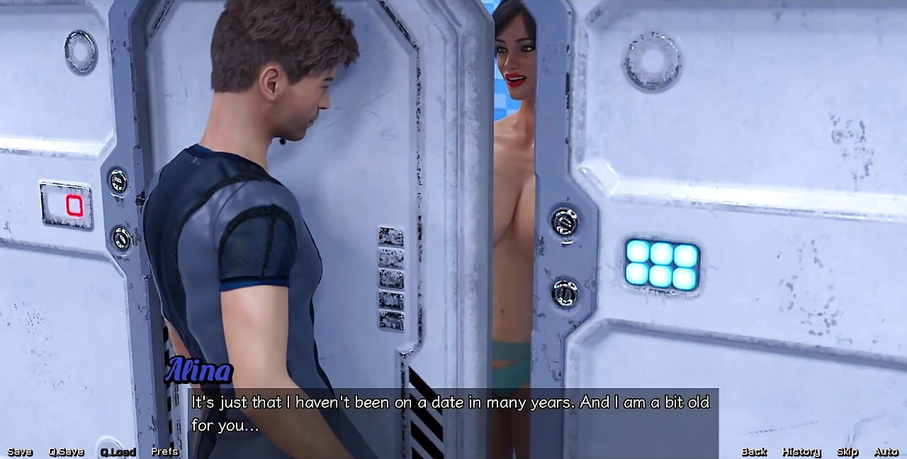 Stranded in Space - Big Tits MILF Wants Me to Join Her Showering