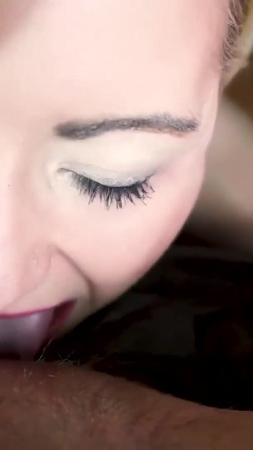 Petite Blonde Keyton Loves To Deepthroats Cocks And Swallow Tasty Cum! | Clip 1
