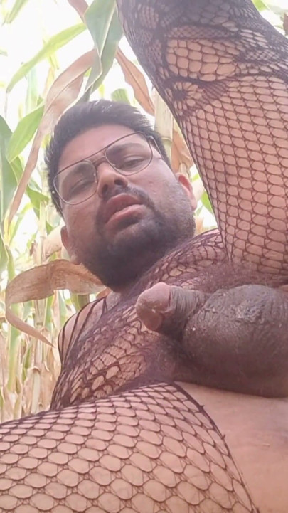 I Was Playing with Big Dildo in My Field