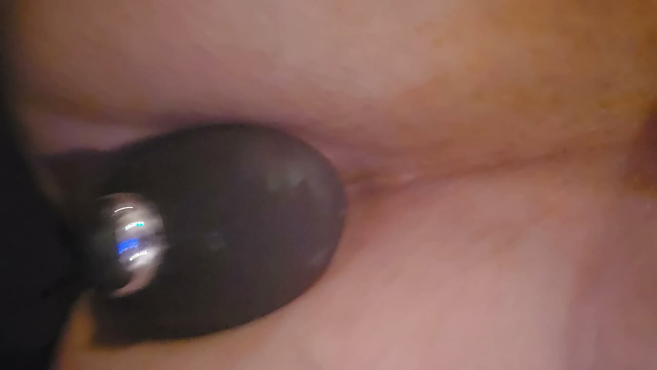 I get horny masturbate and play with my dildo and but plugs