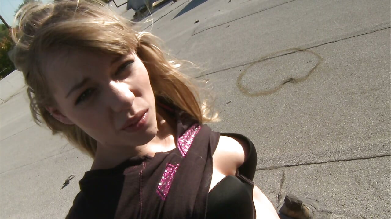 Slim bodied teen gets adventurous and fucks outdoors