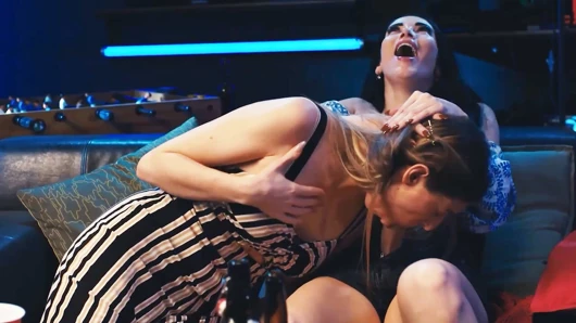 FUTA MILF - Big Tits Clea Gaultier Infected by Shemale Fever Turns Into Trans Girl & Fucks Her Blonde Girlfriend