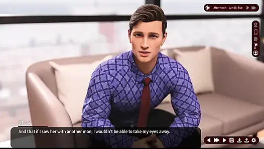 Шлепанье желания 21 Emma хочет, чтобы ее отшлепал Alex