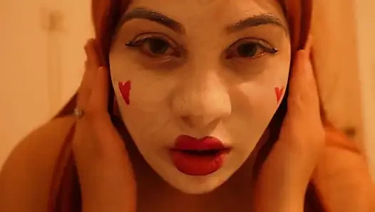 Clown Queen Punishes Her Biggest Fan in His Dreams
