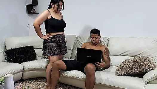 Married Woman Having Sex with Her Stepson