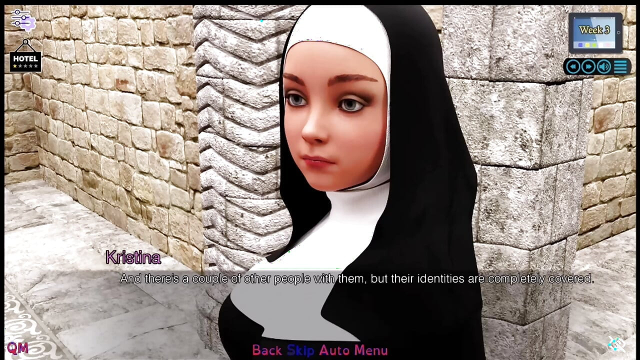 Sunshine Love #24 - Johannes and Kristina pretended to be a pastor and a nun and saw something...