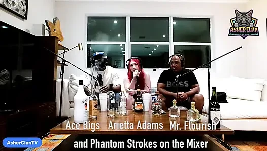 Adult Star Podcast with Arietta Adams Hosted by Mrflourish and Ace Bigs