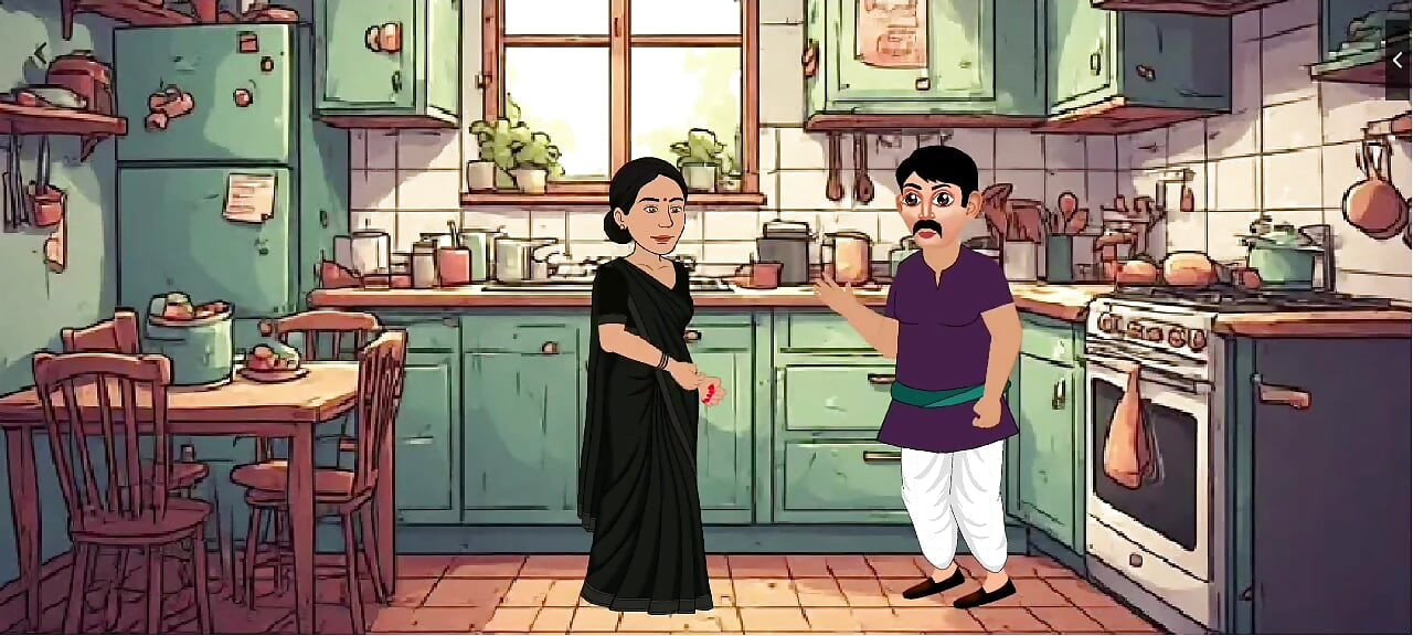 Cheating housewife with her bestfriend and her husband
