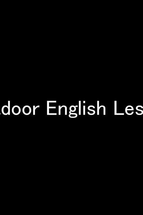Outdoor English Lesson