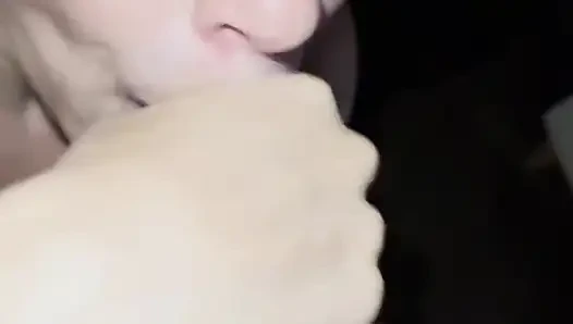 Slut with Glasses Sucks Like a Bitch up to the Facial