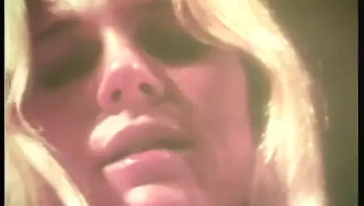 Retro, behaarte muschi fickt großen schwanz, lutscht dreier-party