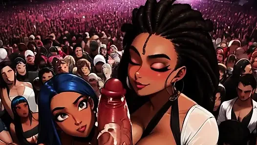 Misty ilk büyük zenci görünce pokemon hakkında her şeyi unutuyor