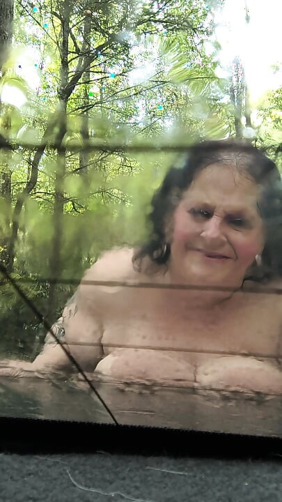 It's Raining Back of Car Brick Dick Pounds Her Hard