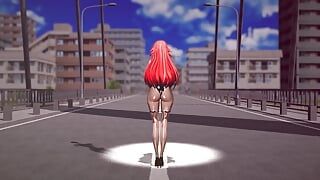 Mmd R-18 Anime Girls Sexy Tanec klip 189