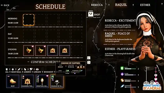 Sisters in Sin Gameplay Part 9 - Conflict Inside the Monastery