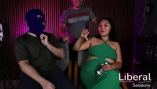 Cuckold lends his wife, she'll get fucked in a threesome hmh