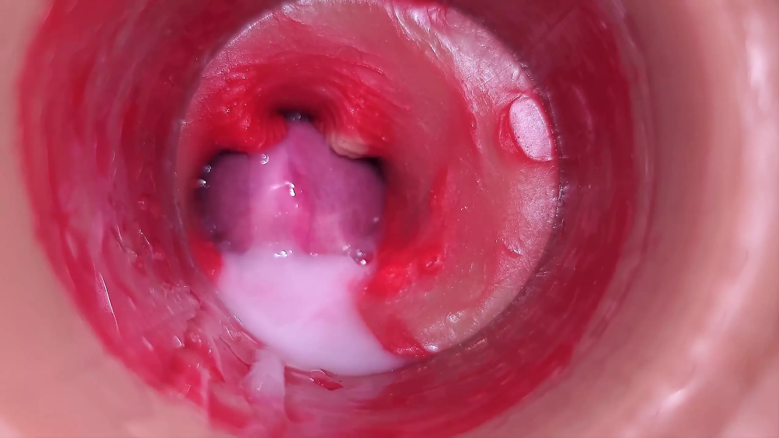 Super Cum in Vagina. Excellent Internal Camera. 4K