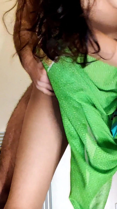 Memorable moment from "Indian Boy Got Naked With The School Teacher And Fucked Her"