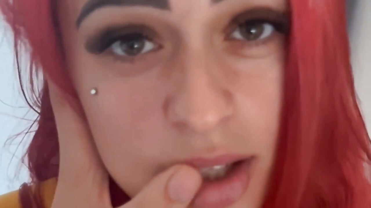 Neighbor Caught the Wife Changing and Pressured Her: POV Blowjob, Face Fuck & Cum in Mouth (roleplay)