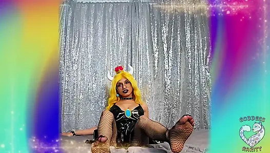 Goddess Rarity is mean to your tiny mushroom as bowsette!