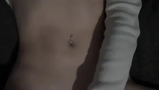 Rubbing and Fingering Myself Stretching My Tight Pussy