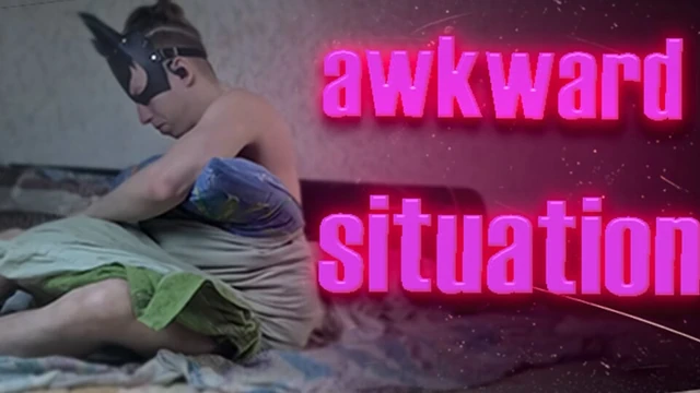 while I was furiously fucking a pillow my parents came and almost burned me