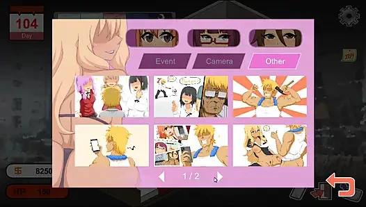 Хентай игра - легенда разнорабочий - секс-сцена с грудастой хранительницы магазина