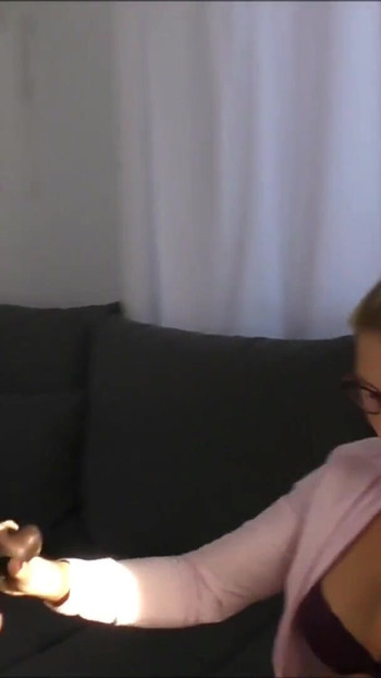Key moment from "MILF TEACHER SEDUCE MONSTER COCK BLACK STUDENT FUCK GERMAN"