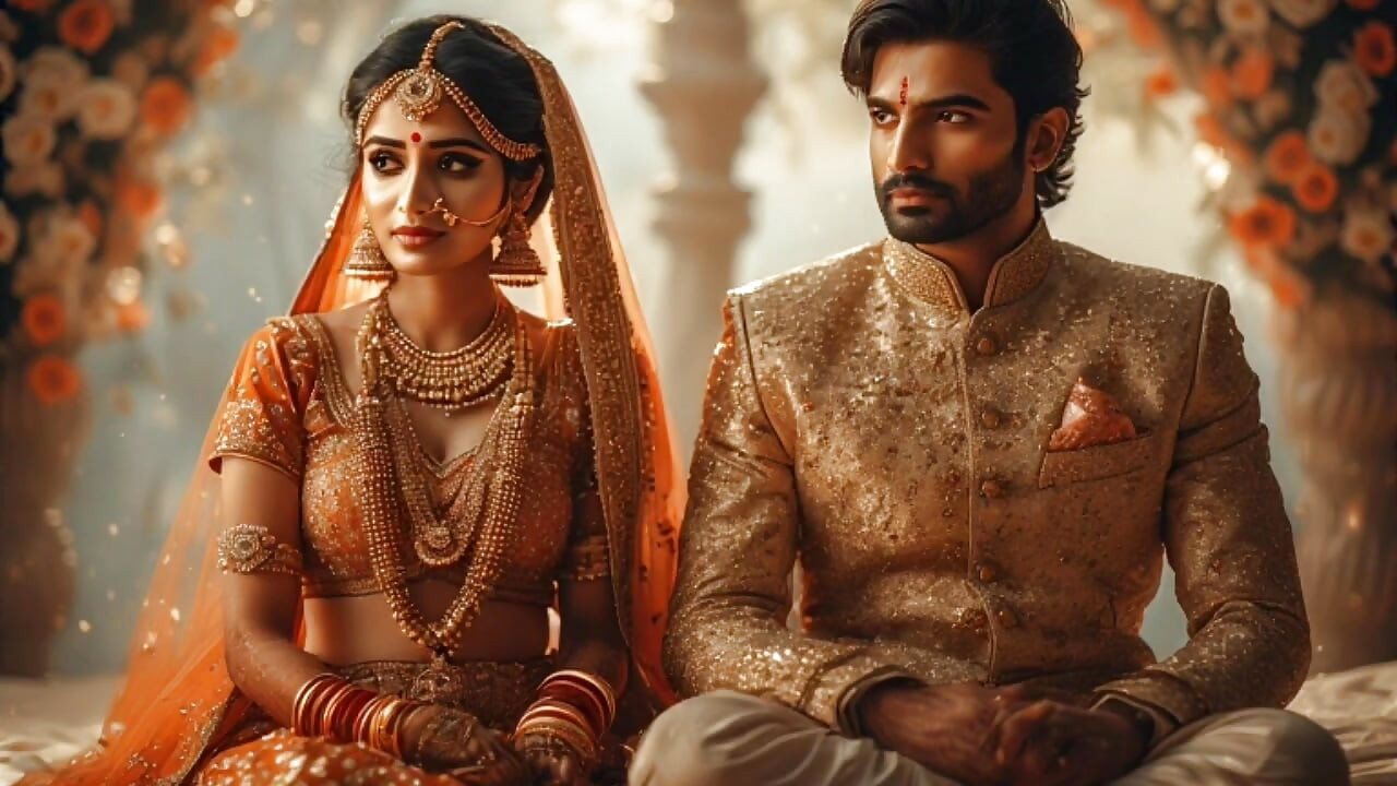 indian Couple gets Horny Watching Porn Together and rough sex in hindi audio