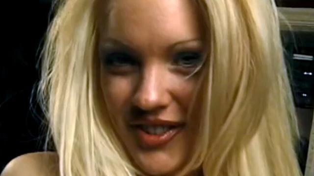 An amazing titty fucking from a blonde for his small cock