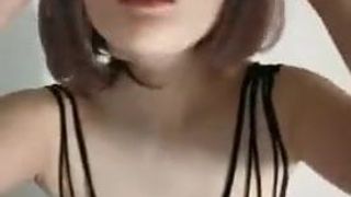 female mask masturbating 3