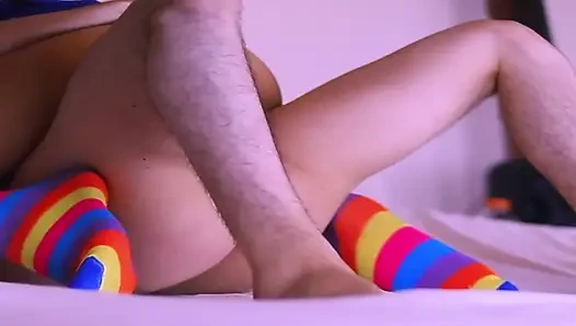 Öğretmenim bana yarağını nasıl alacağım hakkında bir ders veriyor.