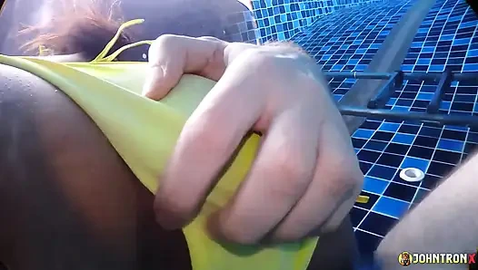 JohnTronX - Underwater sex with a gorgeous big-booty Thai amateur
