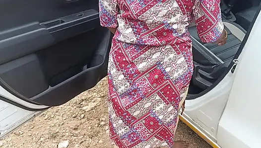 Car inside fucking in outdoor