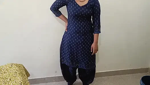 Cute Indian Desi Village Step-sister Was First Time Hard Painfull Fucking with Step-brother in Badroom on Clear Hindi Audio My S