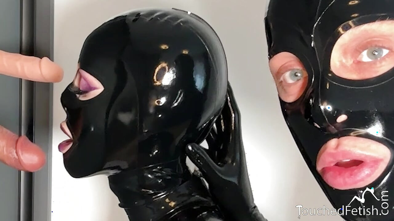 Touchedfetish - Latex & Rubber Fetish Couple - BDSM Deepthroat Facefuck Spanking