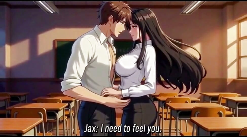 irresistible sex desire between a beautiful teacher and her devoted college student